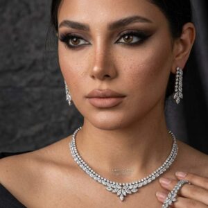سرویس برلیان طرح مارکیز و اشکی جواهری دایموند تجریش