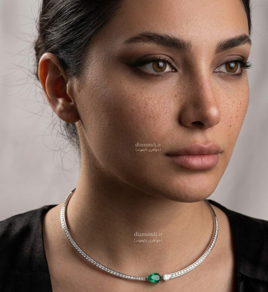 سرویس جواهر به همراه باگت سفید کد75444