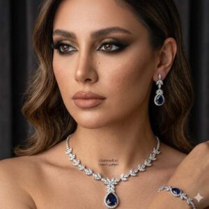 سرویس برلیان یاقوت کبود7544444