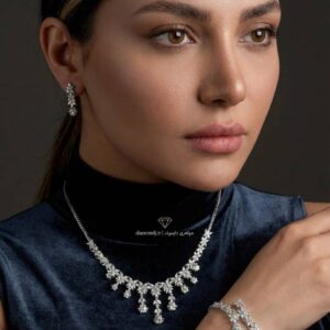 سرویس جواهر شرابه ای. 76666