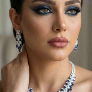 سرویس برلیان یاقوت کبود 765555